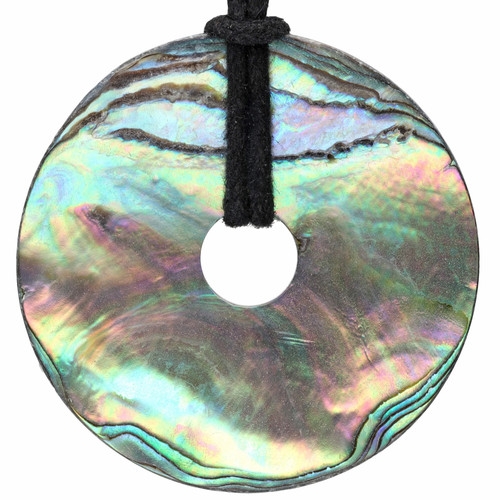 Donut abalone pendente 40 - di, |
